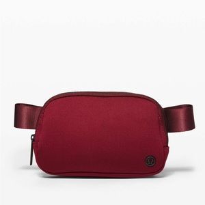 NWOT Rare Lululemon Everything Belt Bag - Deep Rouge - Neoprene Material